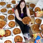 Donna americana mangia una pizza al giorno per 40 anni