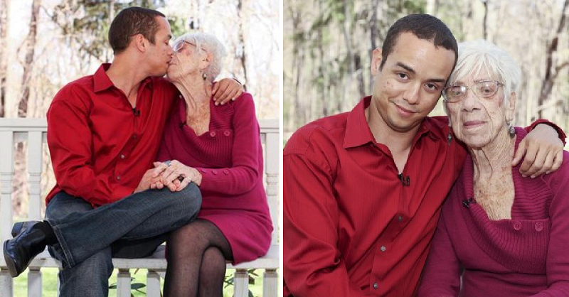 Quando l’amore non ha età: la storia di Kyle e Marjorie. Lui ha 31 anni lei 91 anni
