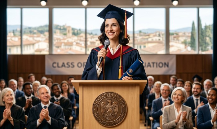 Il Riscatto della Figlia del Vicario: La Lezione Inaspettata al Giorno del Diploma