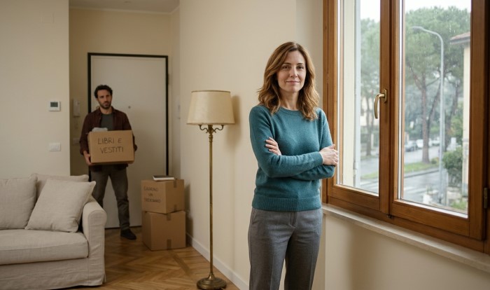 La sgradita sorpresa alla porta di casa